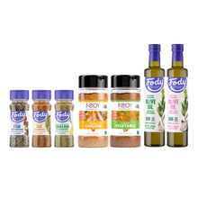 Load image into Gallery viewer, <b><big> Low FODMAP Kitchen Staples <br>Cook with Fody Pack </big></b> <br><small>Bundle & Save</small>