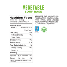 Load image into Gallery viewer, <b><big> Low FODMAP <br> Vegetable Soup Base </big></b><br> <small>Onion, Garlic & Gluten Free</small>