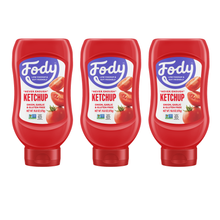 Load image into Gallery viewer, <b><big> Low FODMAP Ketchup <br> 3 Pack </big></b><br><small>Onion, Garlic &amp; Gluten Free</small>
