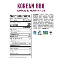Load image into Gallery viewer, korean-bbq-sauce-ingredients
