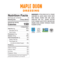 Load image into Gallery viewer, <b><big> Low FODMAP<br> Maple Dijon Salad Dressing </big></b><br><small>Gluten, Lactose, Onion &amp; Garlic Free</small>

